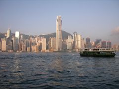 
The green-and-white Star Ferries that have been carrying passengers back and forth between Kowloon and Hong Kong Island since 1898.
